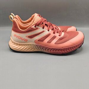 Inov8 TrailFly Max Shoes Womens 9.5 Pink Trail Running Sneakers Standard Fit